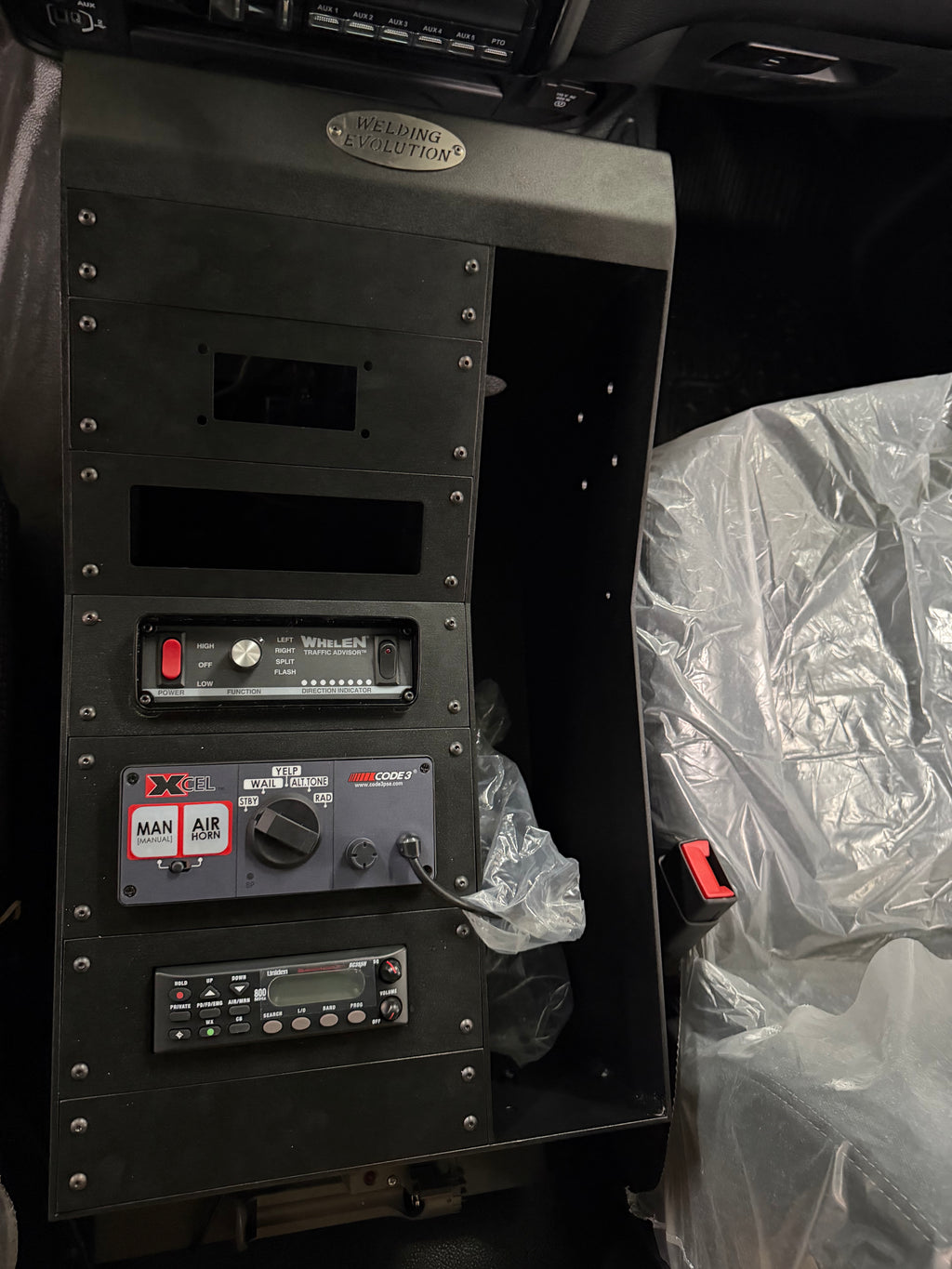 WE - Center Consoles with base & face plates